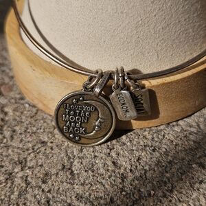 Wind and Fire Charm Bracelet I Love You to the Moon and Back Women's Jewelry